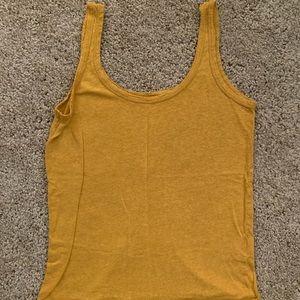 Yellow JCREW Tank